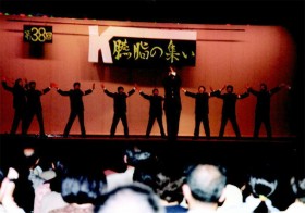 春高祭で最も人気のある応援指導部の「臙脂の集い」