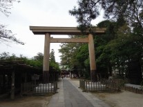 久伊豆神社、伊勢神宮より拝領した第三鳥居