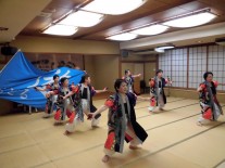 有志の皆さん方のよさこい演舞