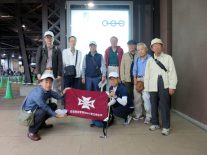 鉄道博物館の自由見学グループ