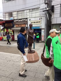 今年設置されたさくら像