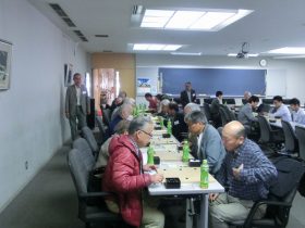 春高同窓囲碁クラブ、会場の様子