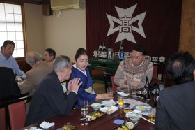 貞奈さんも懇親会にご参加