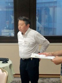 講演は今年も穂波が担当