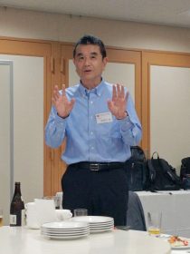 当会おなじみの加倉井副会長