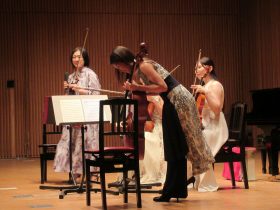 弦楽四重奏の方々